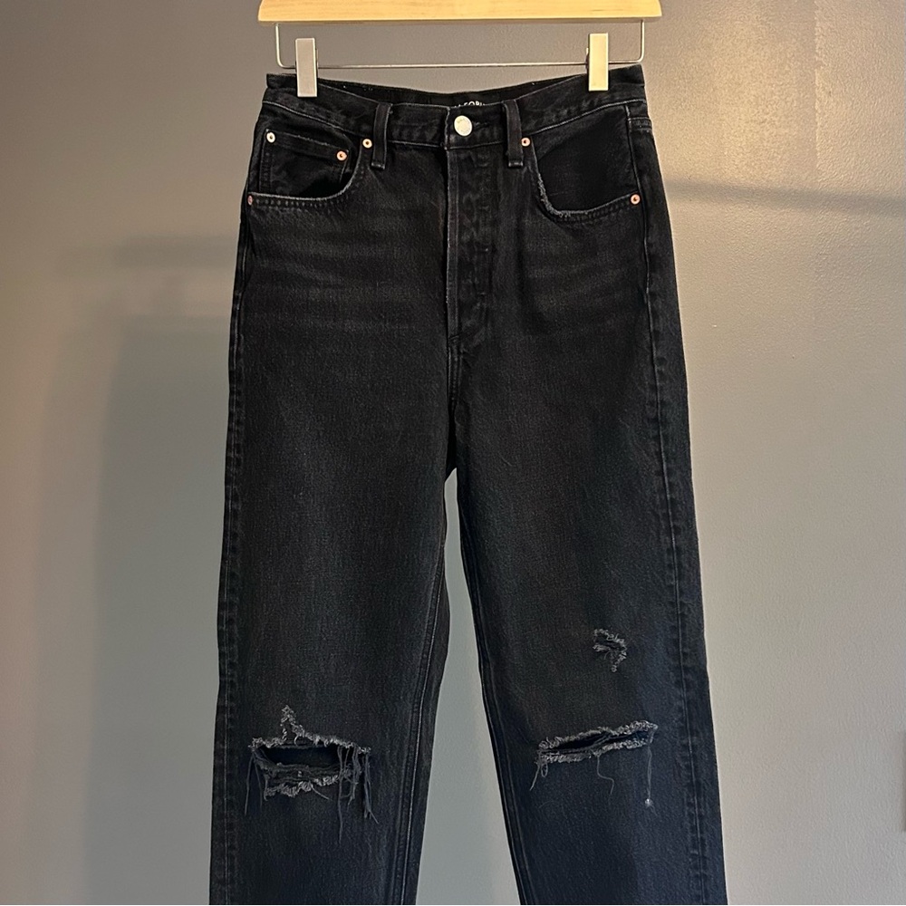 Aritzia: Denim Forum- ‘Joni’ Distressed Denim